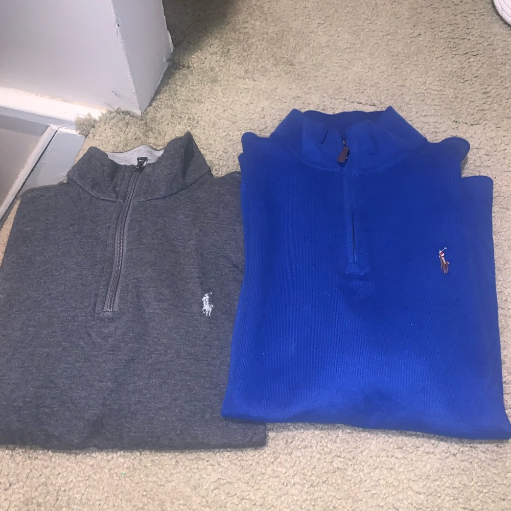 2 for 1Ralph Lauren Dark Gray Crewneck Sweater